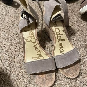 Tan wedges